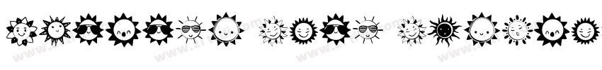 Smiling Rain Regular字体转换